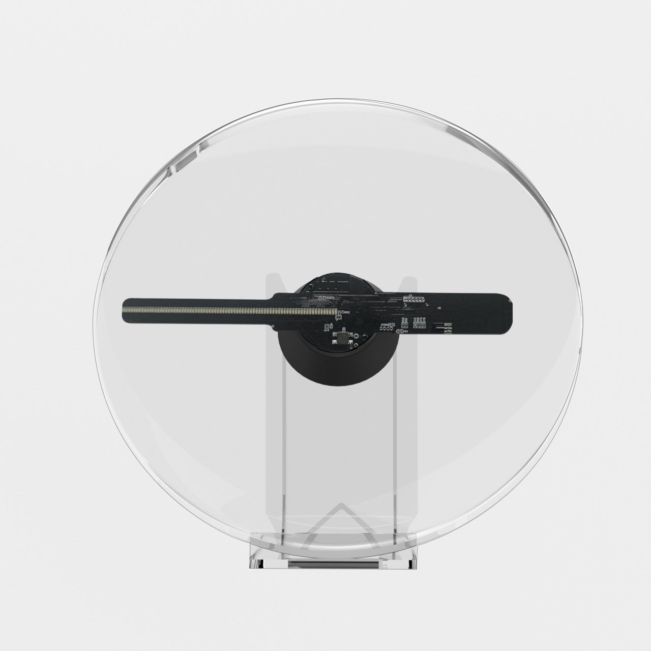 LED-verlichting Smart 3D Hologram Fan - Projector - 18cm - Desktop