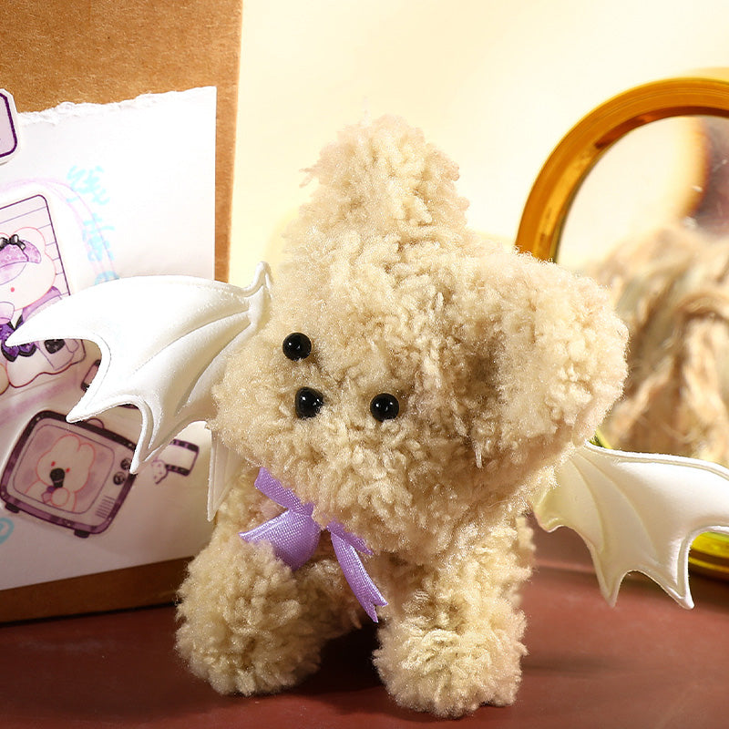 DIY Fuzzy Stick-Beige Puppy