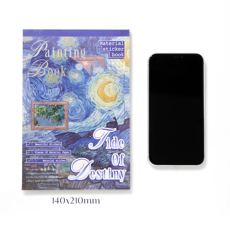 Volume Pack: 30 Washi + 20 Paper Sheets - Tide of Destiny