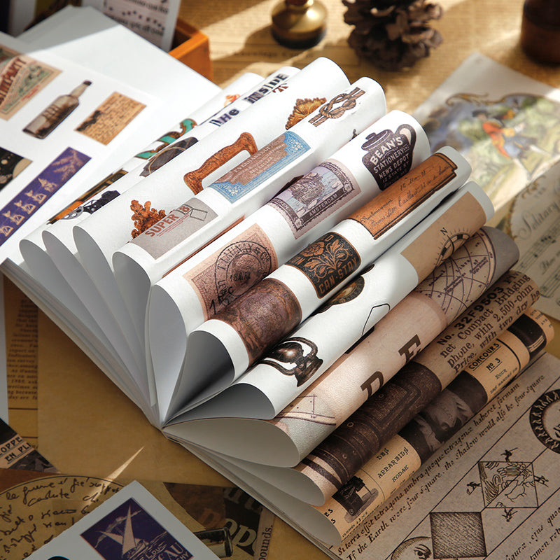 Volume Pack: 30 Washi + 20 Paper Sheets - The Long Valley Of Time