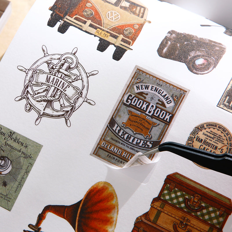 Volume Pack: 30 Washi + 20 Paper Sheets - The Long Valley Of Time