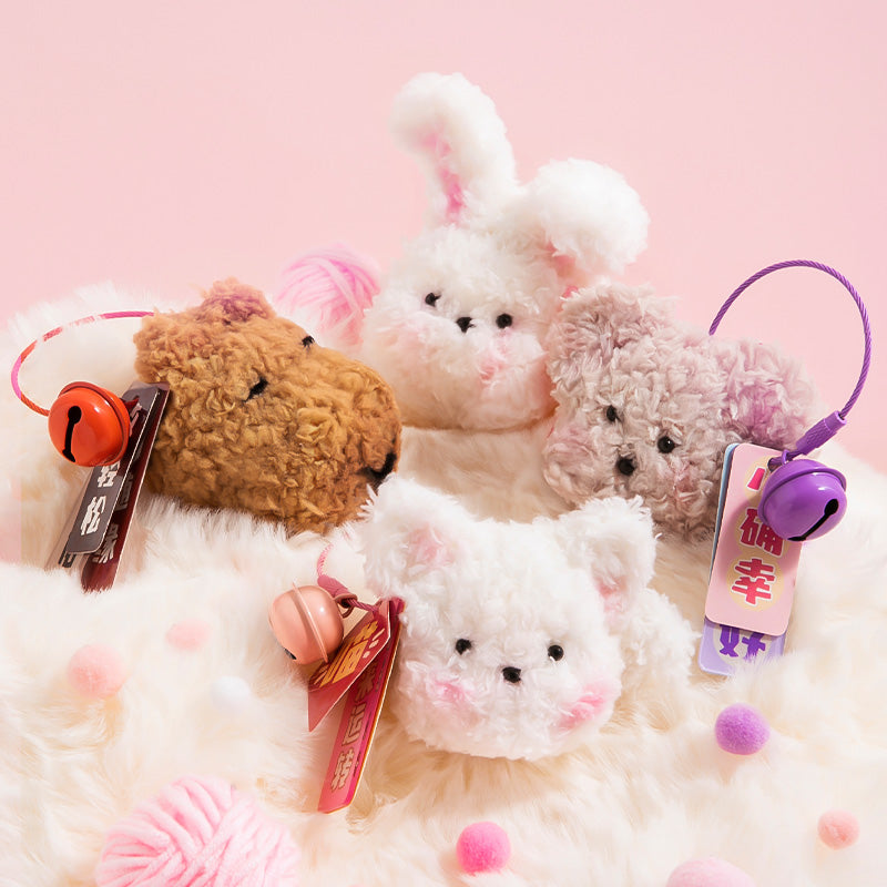 DIY Fuzzy Stick-Konijn