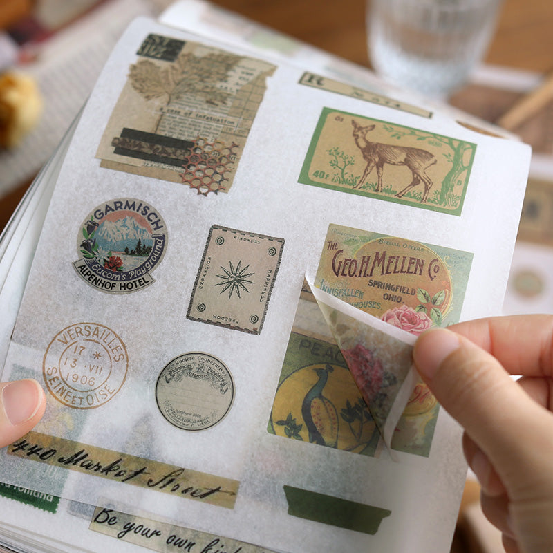 Volume Pack: 30 Washi + 20 Paper Sheets  - Poems In The Forest