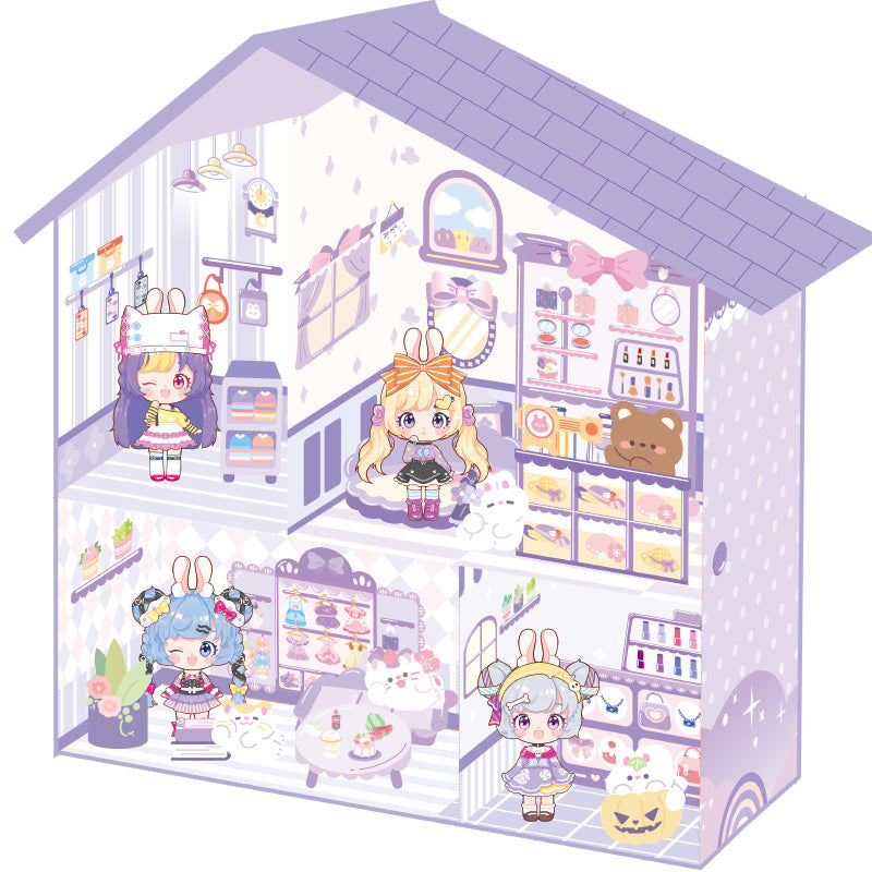 3D Huis Papier DIY Kit - Droom Aankleedhut