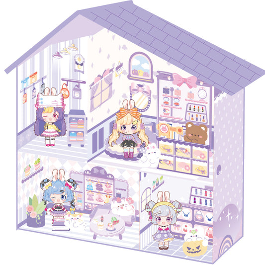 3D House Paper DIY Kit - Dream Dressing Cabin