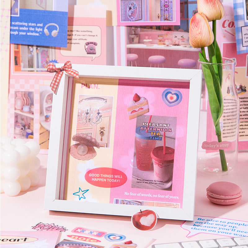 Volume Pack: 30 Washi + 20 Paper Sheets - Sweet Party