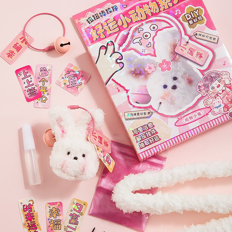 DIY Fuzzy Stick-Kitty