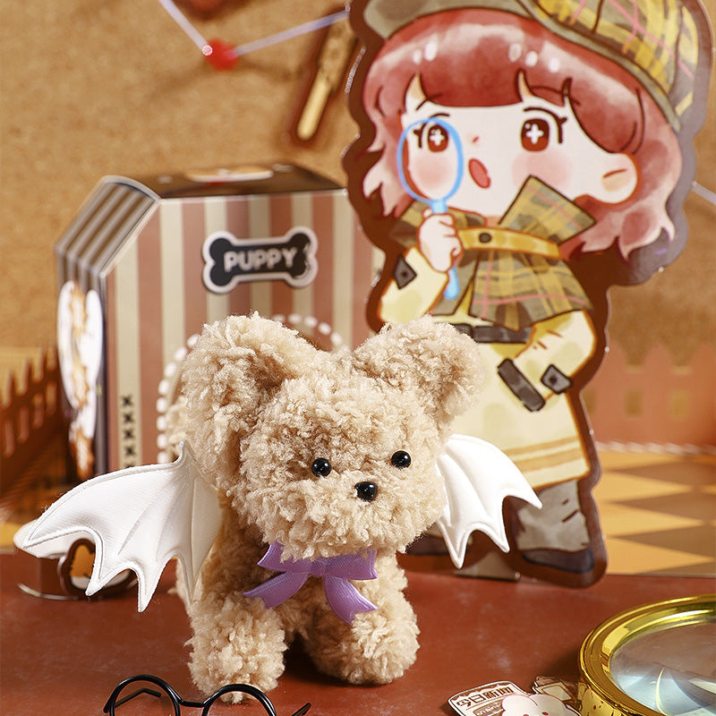 DIY Fuzzy Stick-Beige Puppy