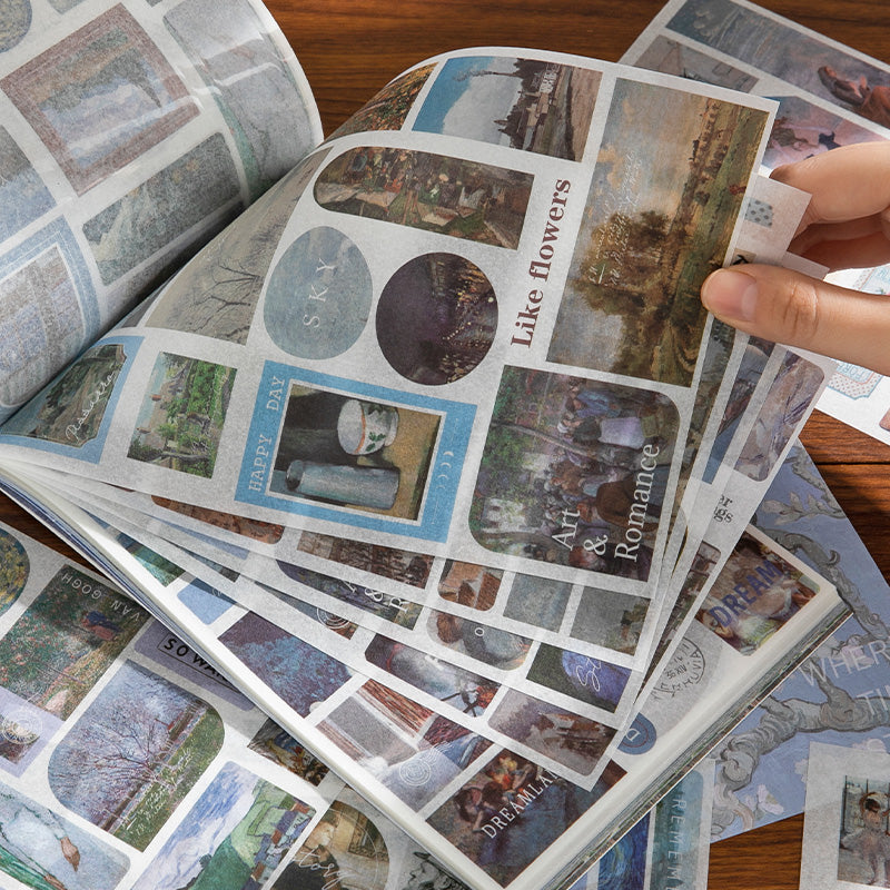 Volume Pack: 30 Washi + 20 Paper Sheets - Tide of Destiny