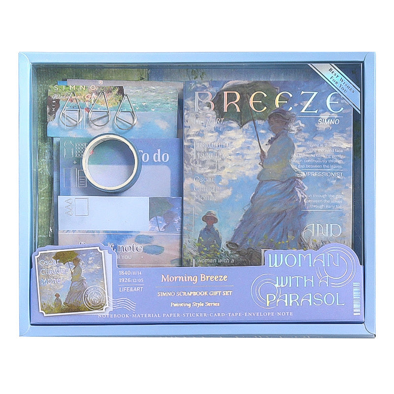 Simno Bullet Journal Set - 155 stuks - A6-notitieboek - Accessoires - Stickers - Sjablonen - Producten - Washi Tape - Scrapbook Album - Paars