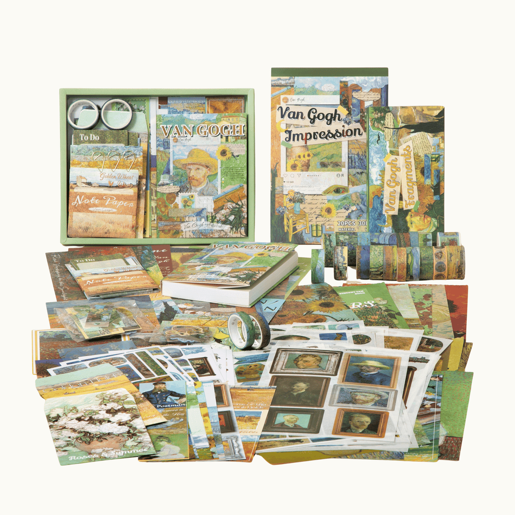 SIMNO® Journaling Gift Set - Van Gogh - 263 pieces