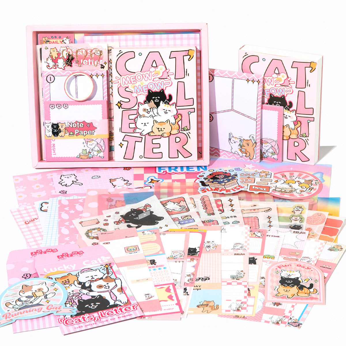 Simno Bullet Journal Set - 155 stuks - A6-notitieboek - Accessoires - Stickers - Sjablonen - Producten - Washi Tape - Scrapbook Album - Paars