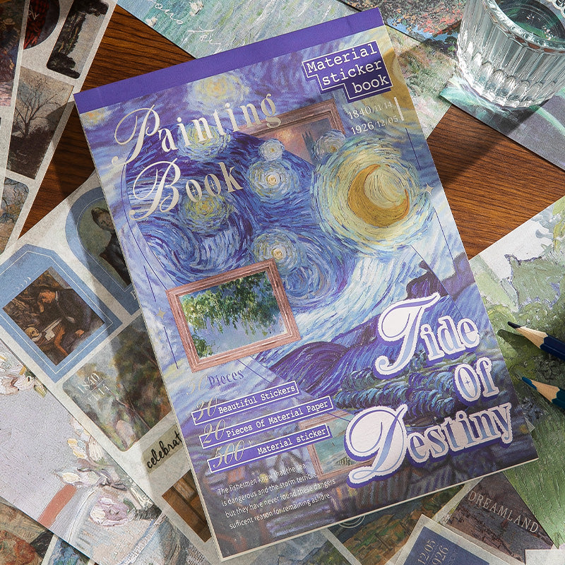 Volume Pack: 30 Washi + 20 Paper Sheets - Tide of Destiny