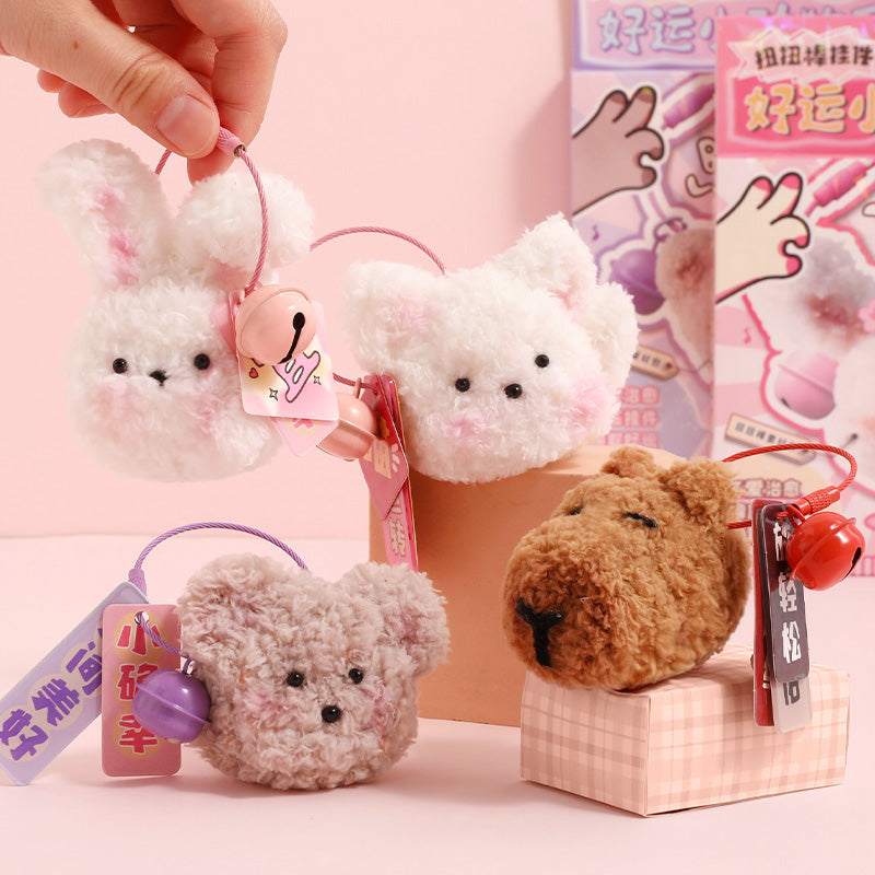 DIY Fuzzy Stick-Capybara