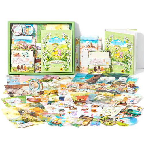 SIMNO® A6 Bullet Journal Set - Forest Dream - 195 pieces