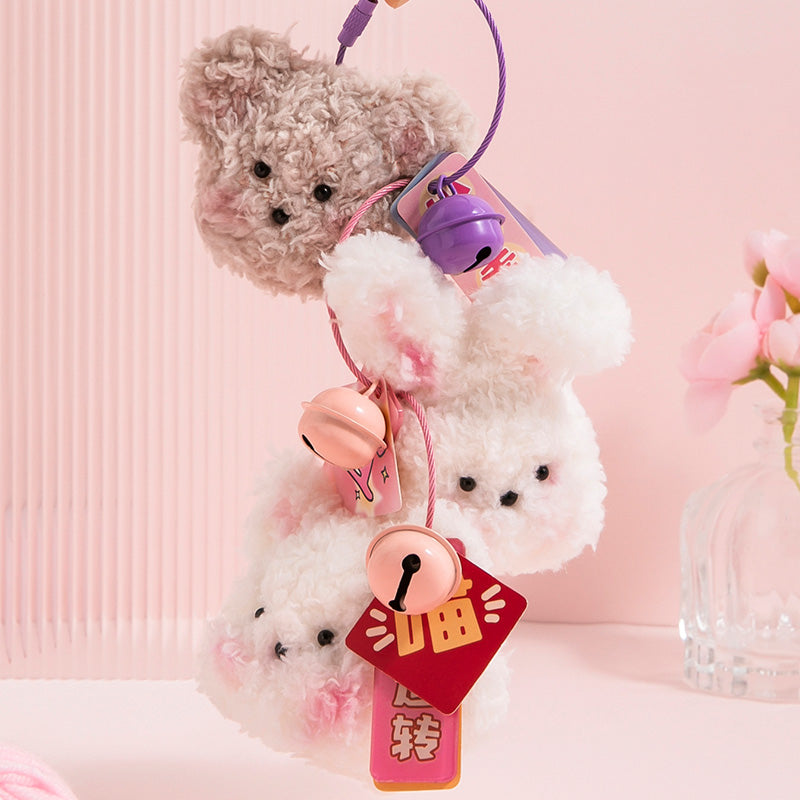 DIY Fuzzy Stick-Bear