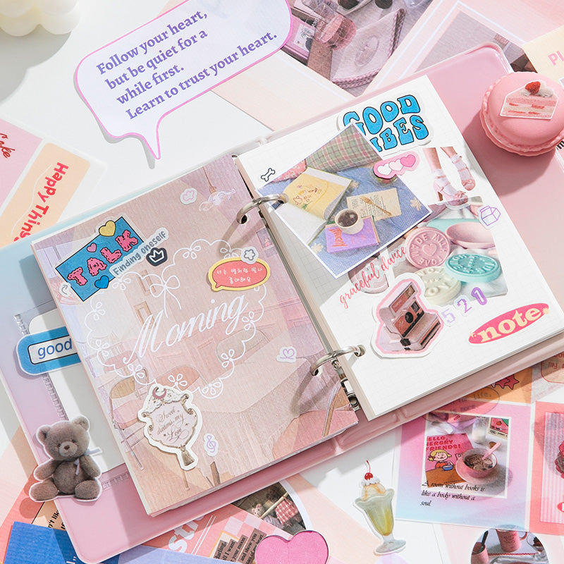 Volume Pack: 30 Washi + 20 Paper Sheets - Sweet Party