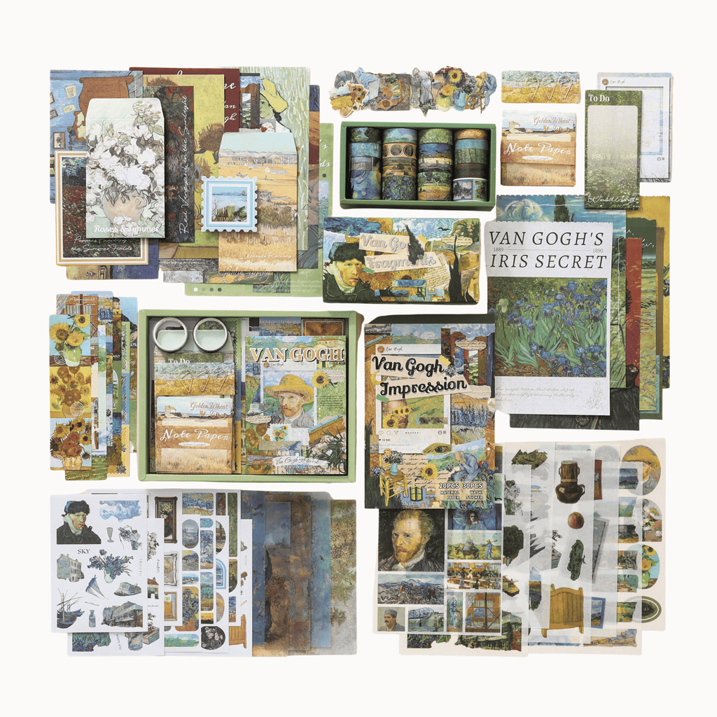 SIMNO® Journaling Gift Set - Van Gogh - 263 pieces