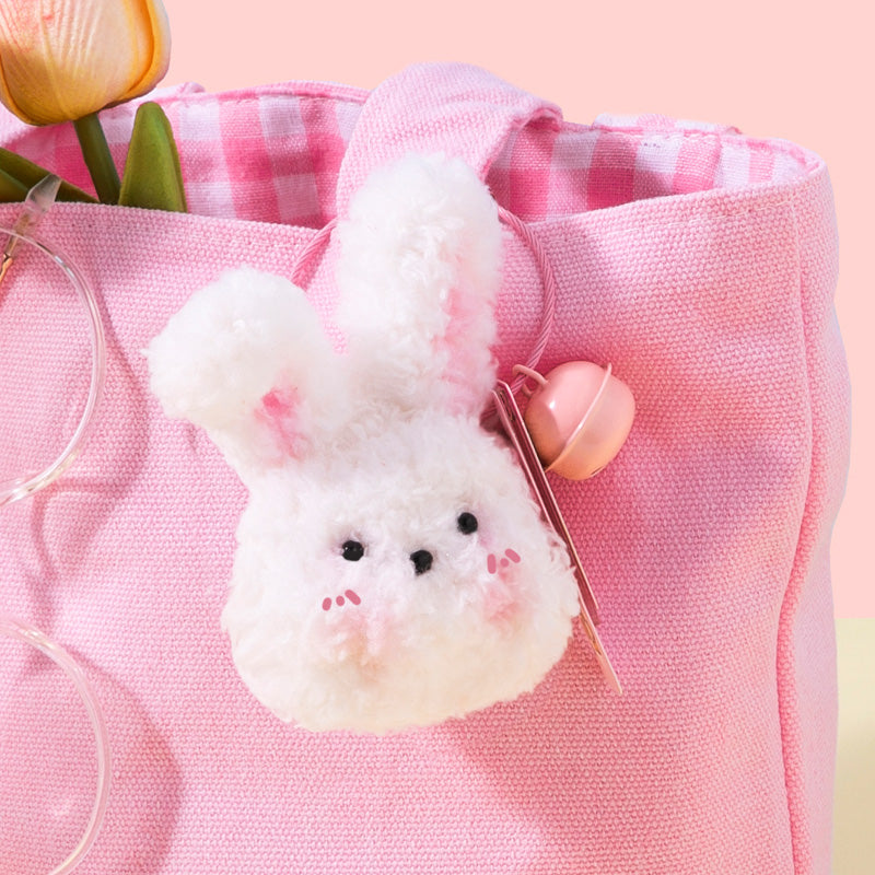 DIY Fuzzy Stick-Rabbit