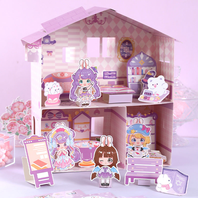 3D House Paper DIY Kit - Dream Sweet Cabin