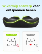 LYH® Ergonomisches Sitzkissen - 3D Mesh - Memory-Schaum