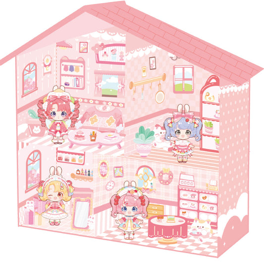 3D House Paper DIY Kit - Dream Sweet Cabin