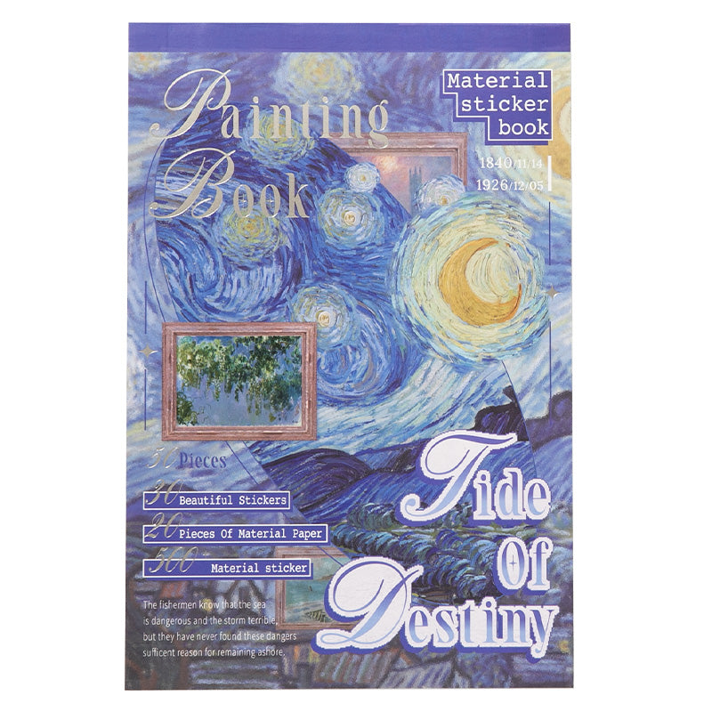 Volume Pack: 30 Washi + 20 Paper Sheets - Tide of Destiny