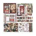 SIMNO® A6 Bullet Journal Set - 12 Soorten & 195-delig - Scrapbook Set met Stickers, Washi Tape en Decoratiepapier - Kerstcadeau
