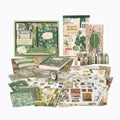SIMNO® Luxe Set - Journaling Cadeauset met A6 Bullet Journal, 18 Washi Tapes, Stickers en Decoratiepapier - 263-delig - Plantenwereld