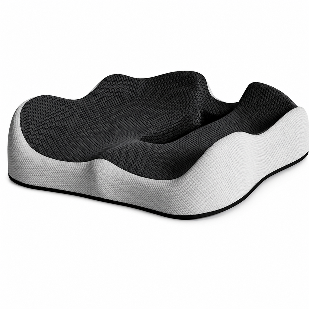 LYH® Ergonomisches Sitzkissen - Offene Mitte - Memory-Schaum
