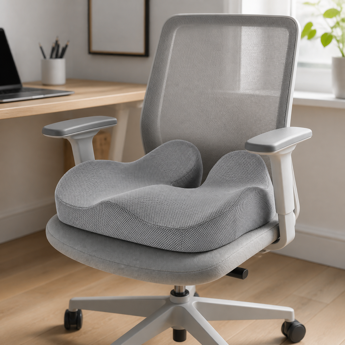 LYH® Ergonomisches Sitzkissen - 3D Mesh - Memory-Schaum