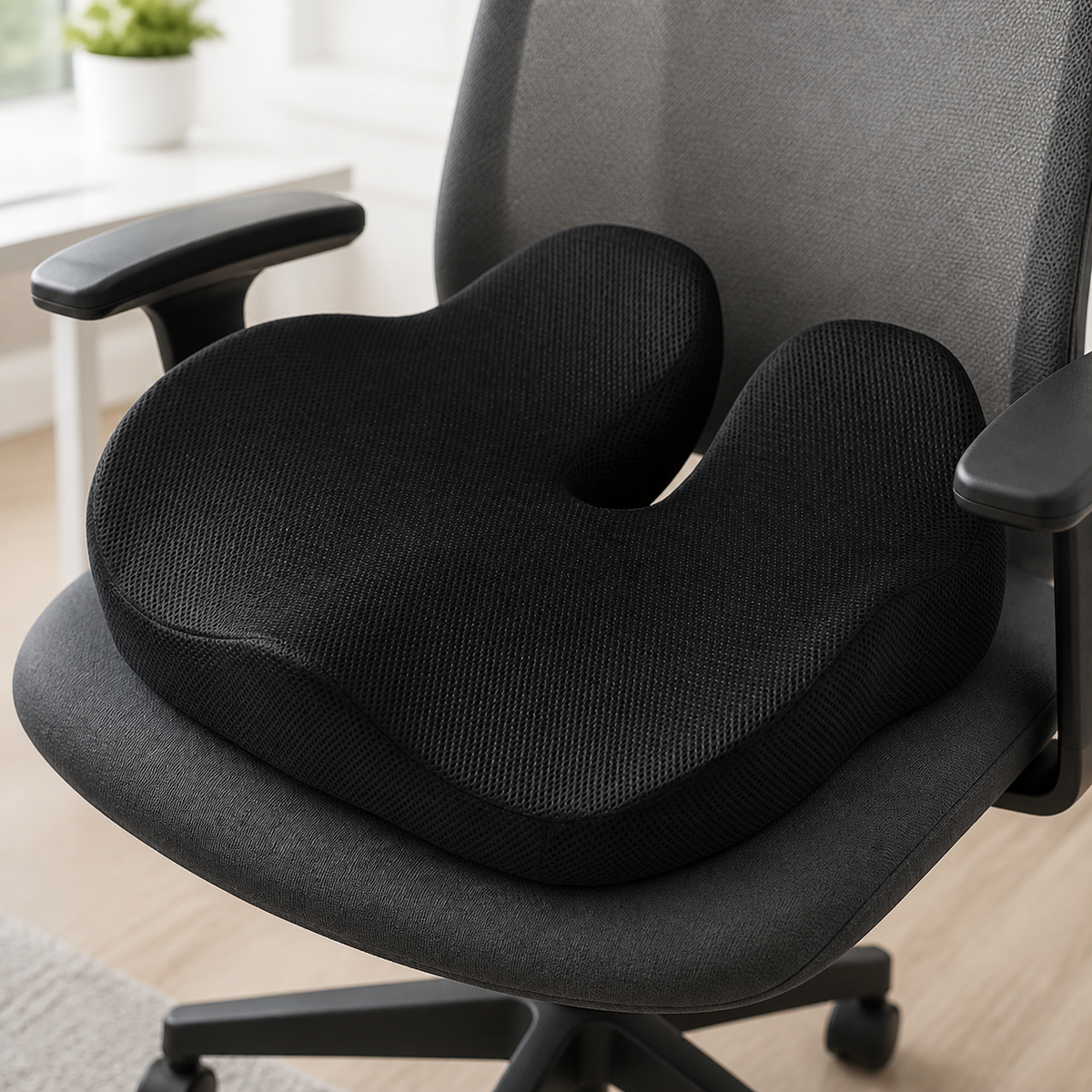 LYH® Ergonomisches Sitzkissen - 3D Mesh - Memory-Schaum