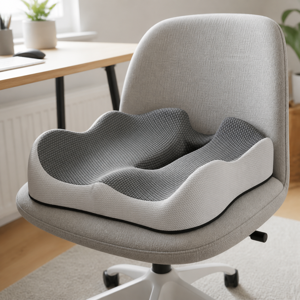 LYH® Ergonomisches Sitzkissen - Offene Mitte - Memory-Schaum