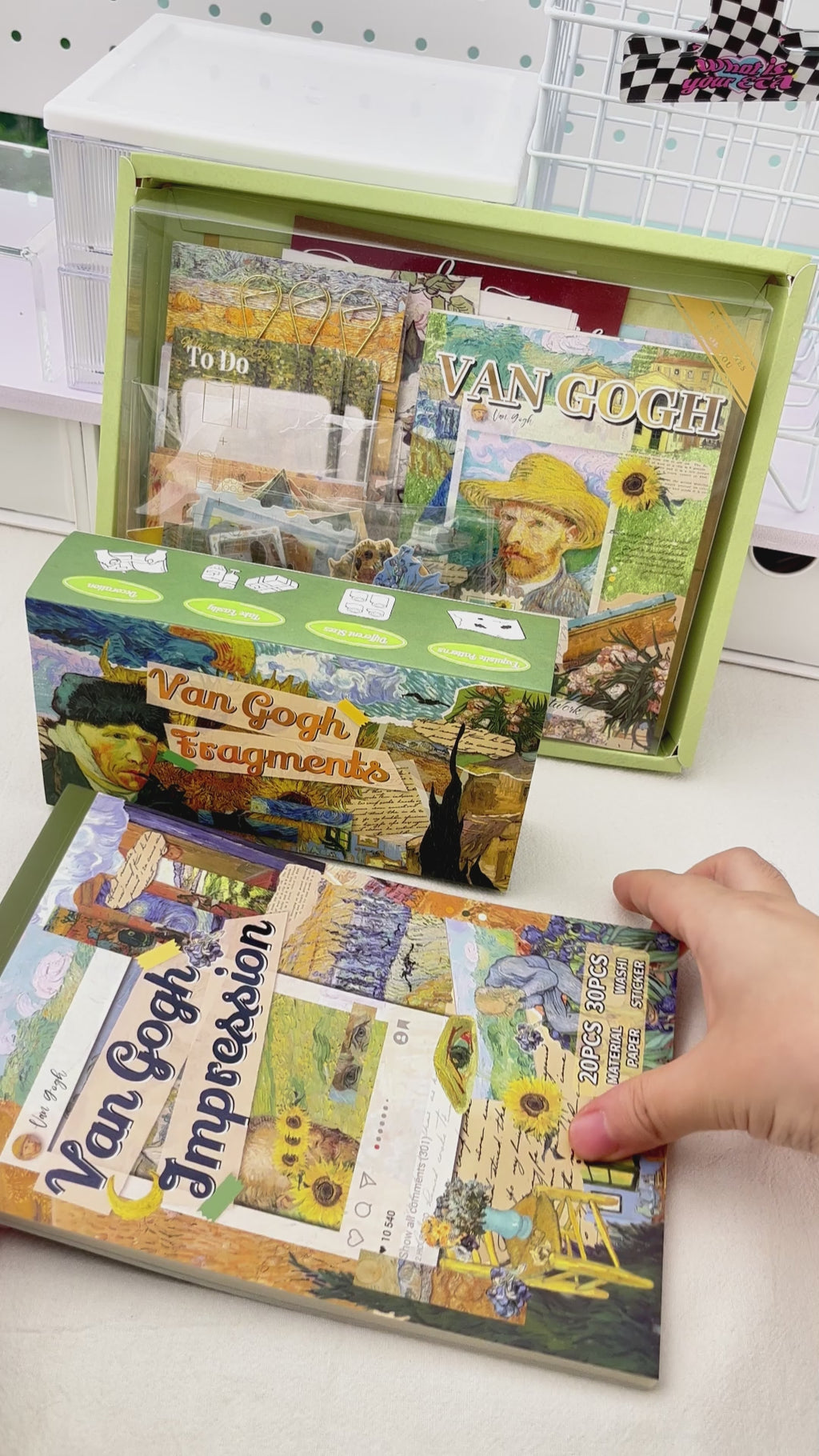 SIMNO® Journaling Gift Set - Van Gogh - 263 pieces