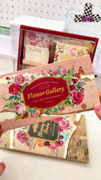 Flower Gallery washi-tapebox met de Bloemenpracht journalset en het bijpassende stickerboek